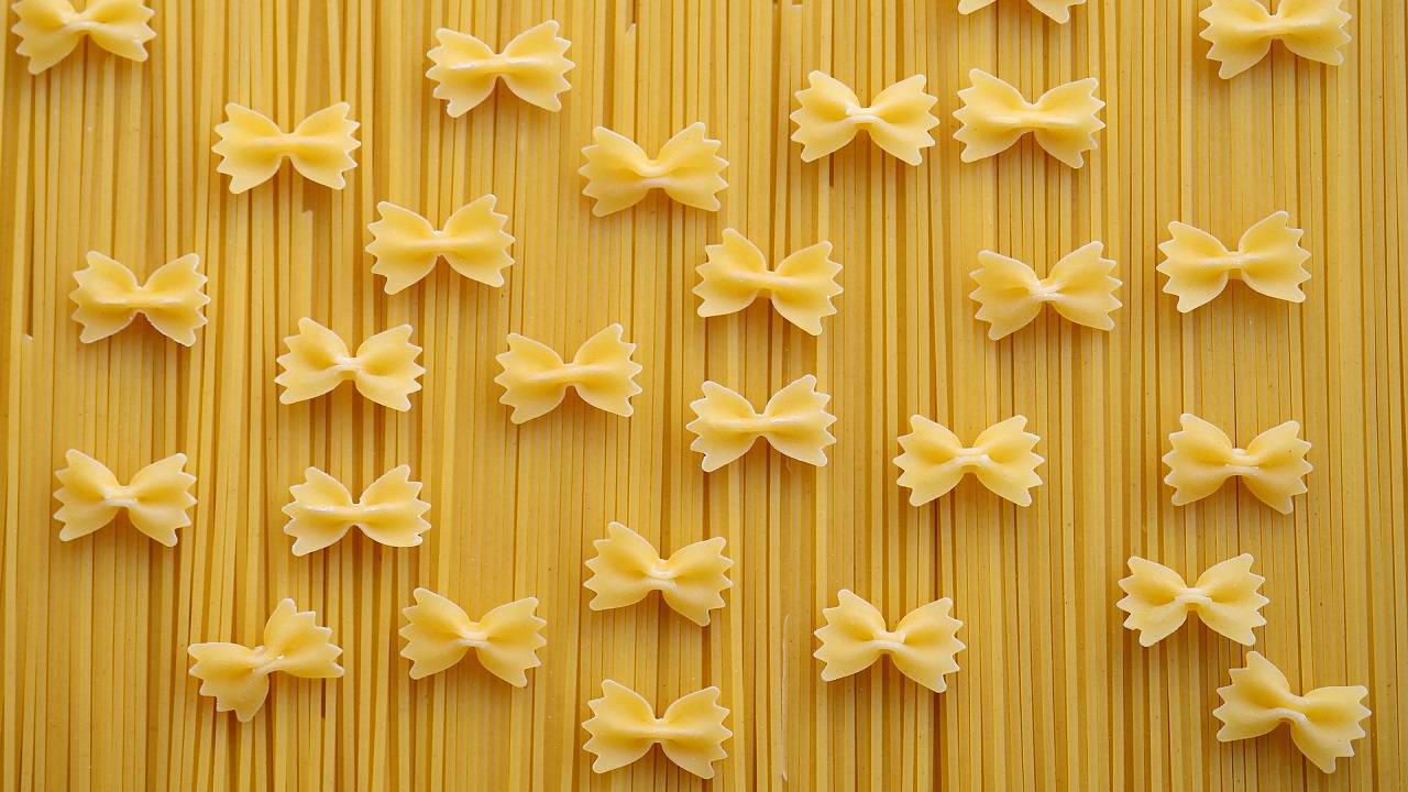 Pasta, spaghetti e farfalle