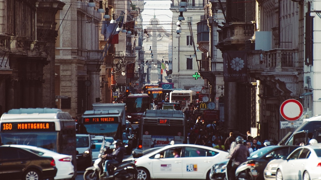 roma inquinamento trasporto